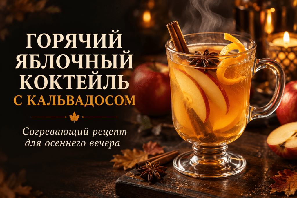 Горячий яблочный коктейль с кальвадосом: согревающий рецепт Горячий яблочный коктейль с кальвадосом